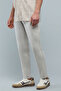 Solid Slim Fit Pants with Button Closure - 2