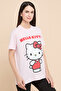 Stitch Print T-Shirt with Crew Neck and Short Sleeves - 3