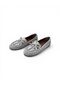 Embroidered Suede Women's Loafer - 3