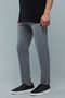 Solid Slim Fit Pants with Button Closure - 2