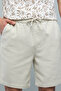 Solid Shorts with Drawstring Waist - 6
