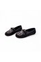 Embroidered Suede Women's Loafer - 4