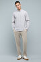 Striped Shirt with Button-Down Collar and Long Sleeves - 3