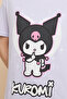 Kuromi Print T-Shirt with Crew Neck and Short Sleeves - 3