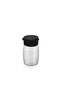 2-Piece Premium Striped Salt Shaker Glass Spice Container Set - Practical Salt Shaker with Lid Bpa Free 2X 100ml - 3