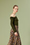 Ultralight Fabric Asymmetric Collar Top - 2