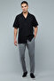 Solid Slim Fit Pants with Button Closure - 3