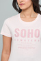 Typography Print T-Shirt with Crew Neck and Short Sleeves - 6