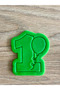 1 Year Old Number Cookie Mold with Balloon Detail – for Birthdays & Special Occasions - 2