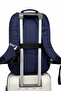 Water-Repellent Features, S Faux Leather 15.6″ Laptop Backpack Bag I - 6