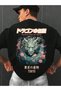 Men Oversize T-Shirt Dark Knight Inspired Print – Streetwear Cotton