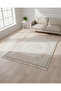 Beige Saten Rug