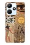Infinix Hot 30I Compatible Eye of Ra Patterned Transparent Phone Case