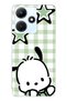 Infinix Hot 30I Compatible Cute Dog Patterned Transparent Phone Case