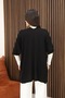 U Shawl Collar Short Sleeve Simple Basic Midi Length Seasonal Knitwear Cardigan - 4
