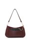 Bordo Shk307 Faux Leather , 2 Compartments, Pocket and Card Holder Details, Handbag and Shoulder Bag