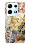 Infinix Note 30 Compatible Angels and Sculpture Collage Patterned Transparent Phone Case