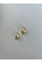 Special Series Leaf Model Clip-On Xp Gold Earrings - 7