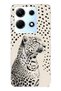 Infinix Note 30 Compatible Leopard Printed Pack Transparent Phone Case