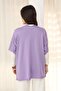 U Shawl Collar Short Sleeve Simple Basic Midi Length Seasonal Knitwear Cardigan - 3