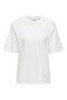 Jdy Women's Round Neck White T-Shirt - 15366305