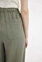 Linen Blend Palazzo Trousers Wide Leg Three Pockets Regular Waist Basic Standard Length (25 Sp) - 5