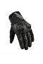 Motorcycle Gloves Leather Full Protection 100% Leder Biker Gloves Black - 2