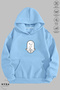 Unisex Hoodie Long Sleeve Virgo Virgo Printed Hooded Brushed Inside Oversized 100% Cotton Combed Cotton Sweatshirt - 7