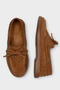 Women's Suede Comfortable Sole Lace-Up Casual Shoes Taba - 7