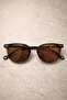Unisex Women's and Men's Uv400 Protected Square Sunglasses with Bone Case and Cleaning Cloth as a Gift