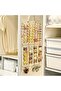 2-Tier Stylish Felt Hair Accessory Organizer Bag -Wall Mount Storage for Hairpins & More - 2