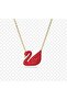 Swan Pink Color Steel Necklace