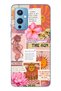 One Plus 9 Compatible Sun Tarot Patterned Transparent Phone Case