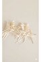 Cream 6 mm Ready-Made Bow Birthday Decoration, Cake Decoration, Wall Background Decoration - 2