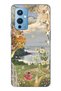 One Plus 9 Compatible Dream Garden Patterned Transparent Phone Case