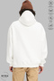 Unisex Hoodie Long Sleeve Virgo Virgo Printed Hooded Brushed Inside Oversized 100% Cotton Combed Cotton Sweatshirt - 5