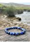 8 mm Sodalite Stone Men's and Women's Natural Stone Bracelet a Quality - 2