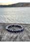 8 mm Iolite Stone Men's and Women's Natural Stone Bracelet a Quality