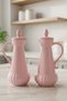 Set of 2 Ceramic Oil Pots - Stylish Design with Lids and Handles, 2 Oil Pots - 6
