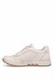D26Ya-3970 Women's Genuine Leather Casual Shoes Cream - 3