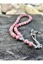 33 Pieces Globe Cut Rhodonite Praying Beads - 3