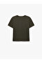 Cotton Short Sleeve Crew Neck Oversize T-Shirt - 5