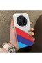 حافظة سيليكون متوافقة مع هاتف Vivo X200 Pro ذات حافة صلبة ومضادة للسقوط BMW منقوش