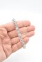 Genuine Natural Herkimer Quartz Stone Bracelet 8.5 mm - 4