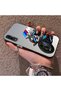 Samsung Galaxy A50 Compatible Silicone Edge Hard Back Anti-Fall Phone Case Motorcycle Patterned - 2