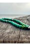 33 Pieces of Globe-Cut Turquoise Prayers Beads - 2