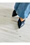 Addasso Pointed Toe, Closed Front, Block Heel Stiletto Slipper - 3