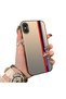 iPhone X Compatible Silicone Phone Case Edge Hard Back Anti Fall Bmw Patterned - 3