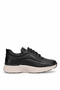D26Ya-7410 Women's Genuine Leather Casual Shoes Black