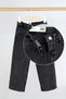 Unisex 2-7 Loose Fit Summer Soft Denim Pants Smoked - 3